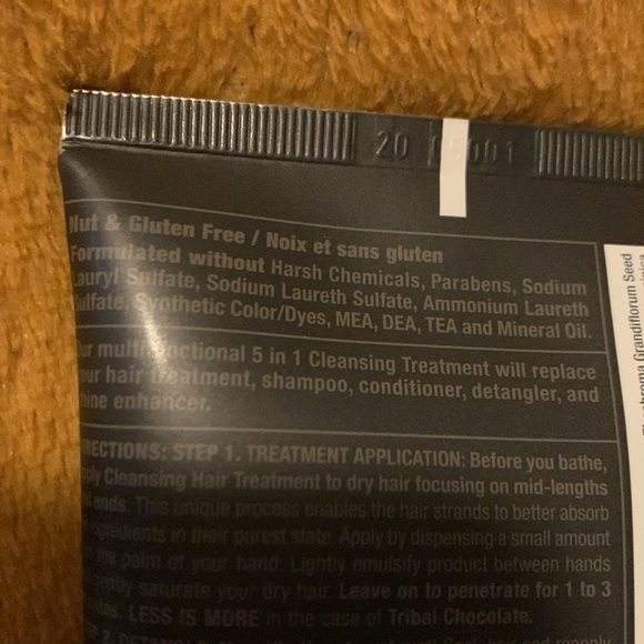 NWT - TWEAK’D BY NATURE Tribal Chocolate Cleansing Hair Treatment - Picture 6 of 8